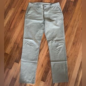 The Original Chino Slim Fit Pants in Khaki/Green  35/34